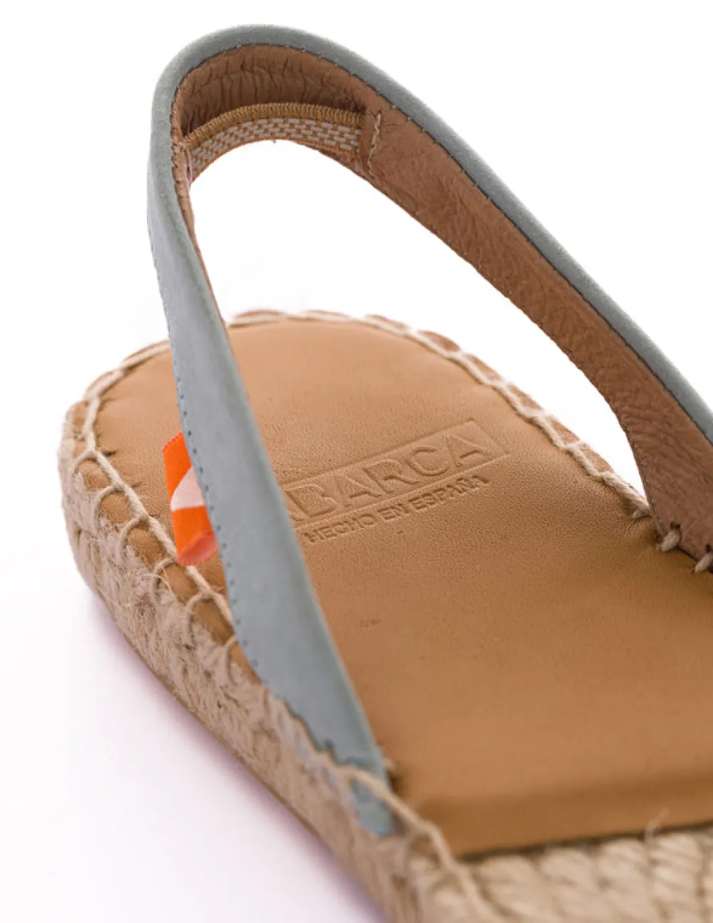 Abarca Shoes Alpargatas Yute^Menorquinas Nobuck Celeste