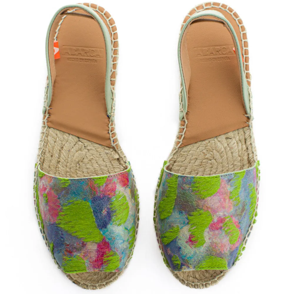 Abarca Shoes Menorquinas^Menorquinas Piel Fantasia Pistacho