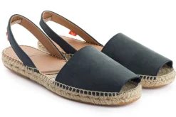 Abarca Shoes Alpargatas De Verano^Menorquinas Piel Marino