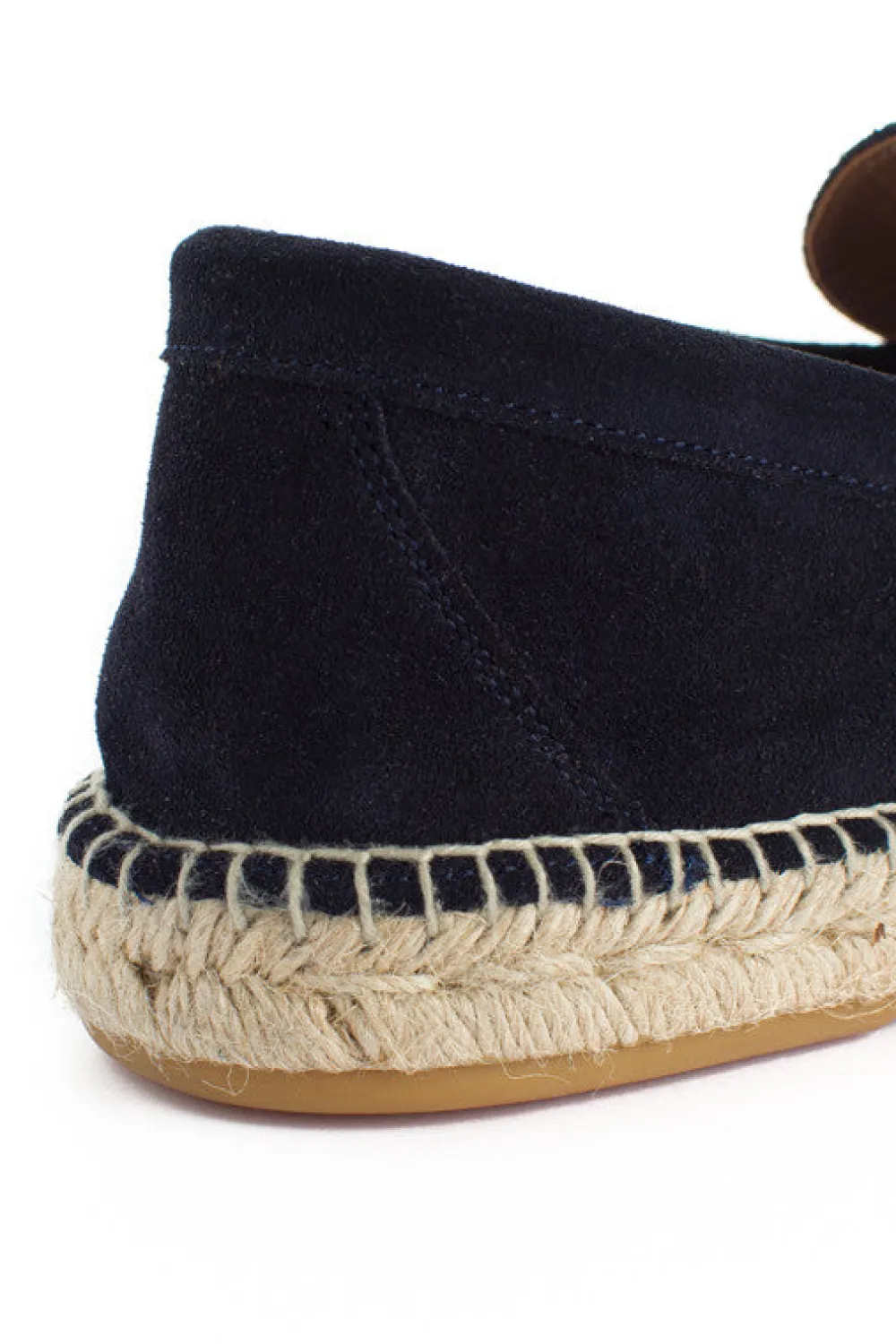 Abarca Shoes Alpargatas De Verano^Mocasín Borlas Piel Marino