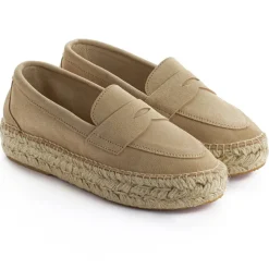 Abarca Shoes Alpargata Mocasín^Mocasín Piel Beige
