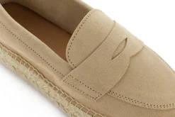 Abarca Shoes Alpargata Mocasín^Mocasín Piel Beige
