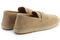Abarca Shoes Alpargatas De Verano^Mocasín Piel Beige