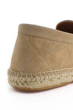 Abarca Shoes Alpargatas De Verano^Mocasín Piel Beige