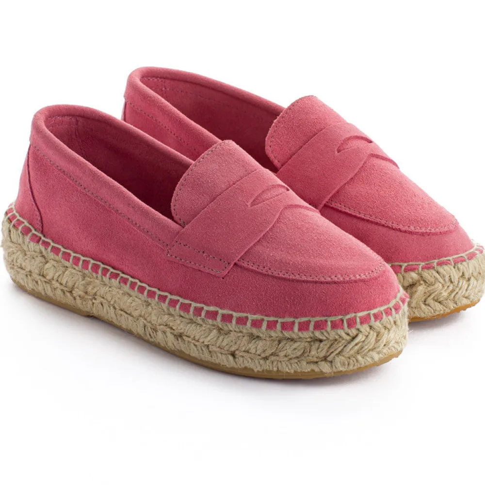 Abarca Shoes Alpargata Mocasín^Mocasín Piel Chicle