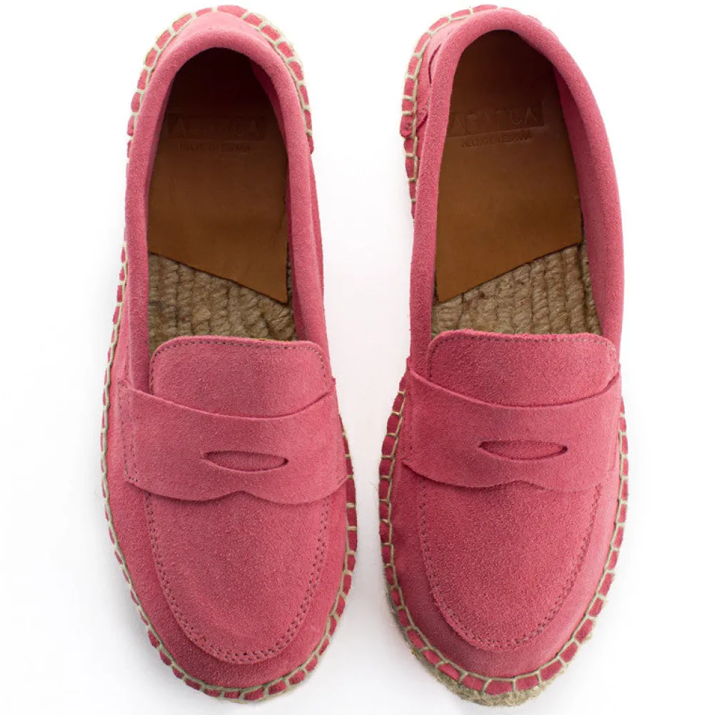 Abarca Shoes Alpargata Mocasín^Mocasín Piel Chicle