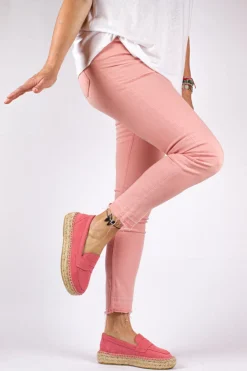 Abarca Shoes Alpargata Mocasín^Mocasín Piel Chicle