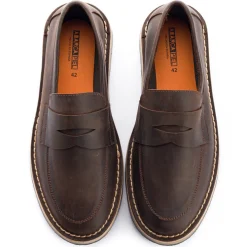 Abarca Shoes Mocasínes^Mocasín Piel Encerado Cafe