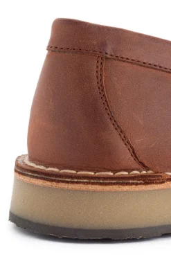 Abarca Shoes Zapatos De Piel^Mocasín Piel Encerado Roble