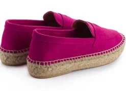 Abarca Shoes Alpargata Mocasín^Mocasín Piel Fucsia