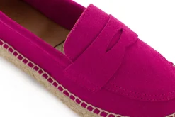Abarca Shoes Alpargata Mocasín^Mocasín Piel Fucsia
