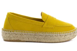 Abarca Shoes Alpargata Mocasín^Mocasín Piel Limon 663