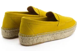 Abarca Shoes Alpargata Mocasín^Mocasín Piel Limon 663