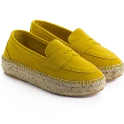 Abarca Shoes Alpargata Mocasín^Mocasín Piel Limon 663