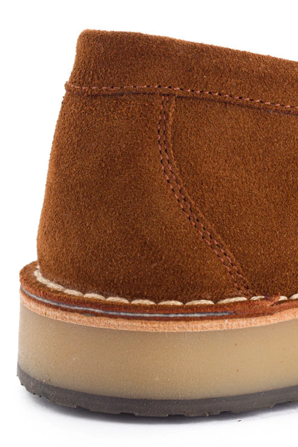 Abarca Shoes Zapatos De Piel^Mocasín Piel Serraje Marron