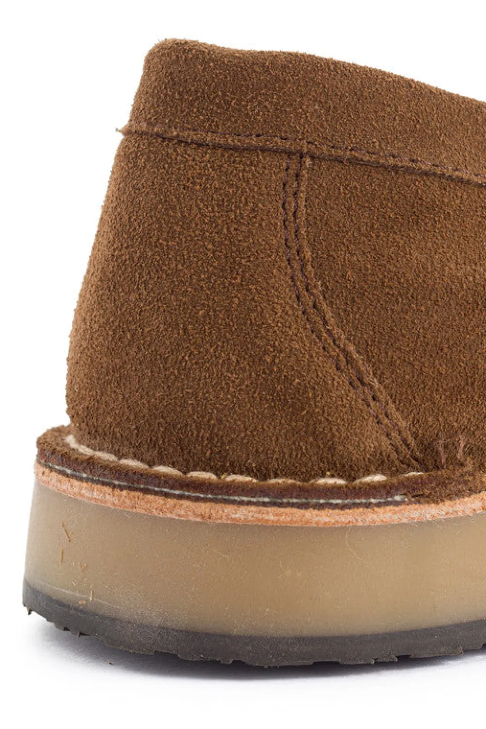 Abarca Shoes Mocasínes^Mocasín Piel Serraje Tierra