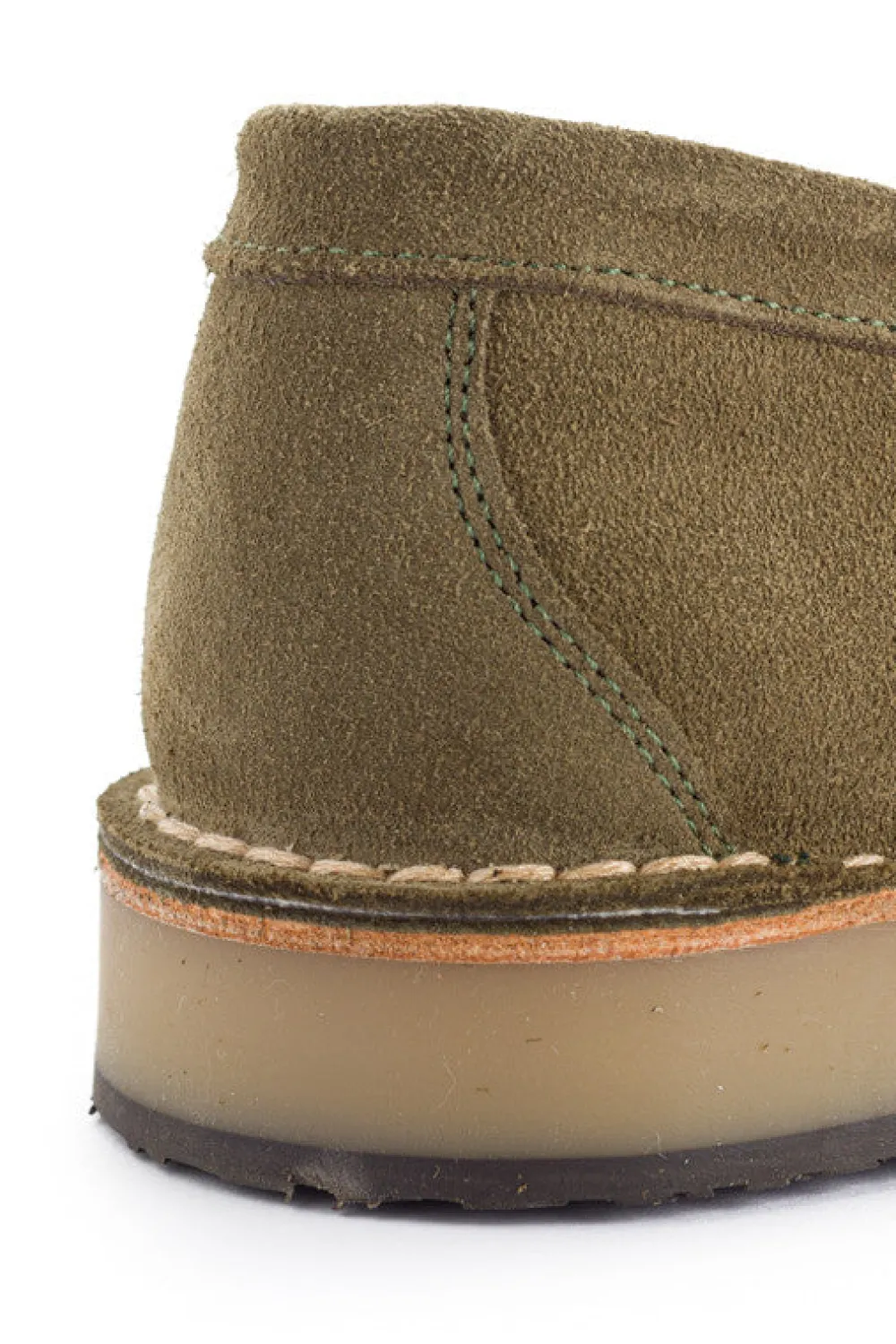 Abarca Shoes Mocasínes^Mocasín Piel Serraje Verde