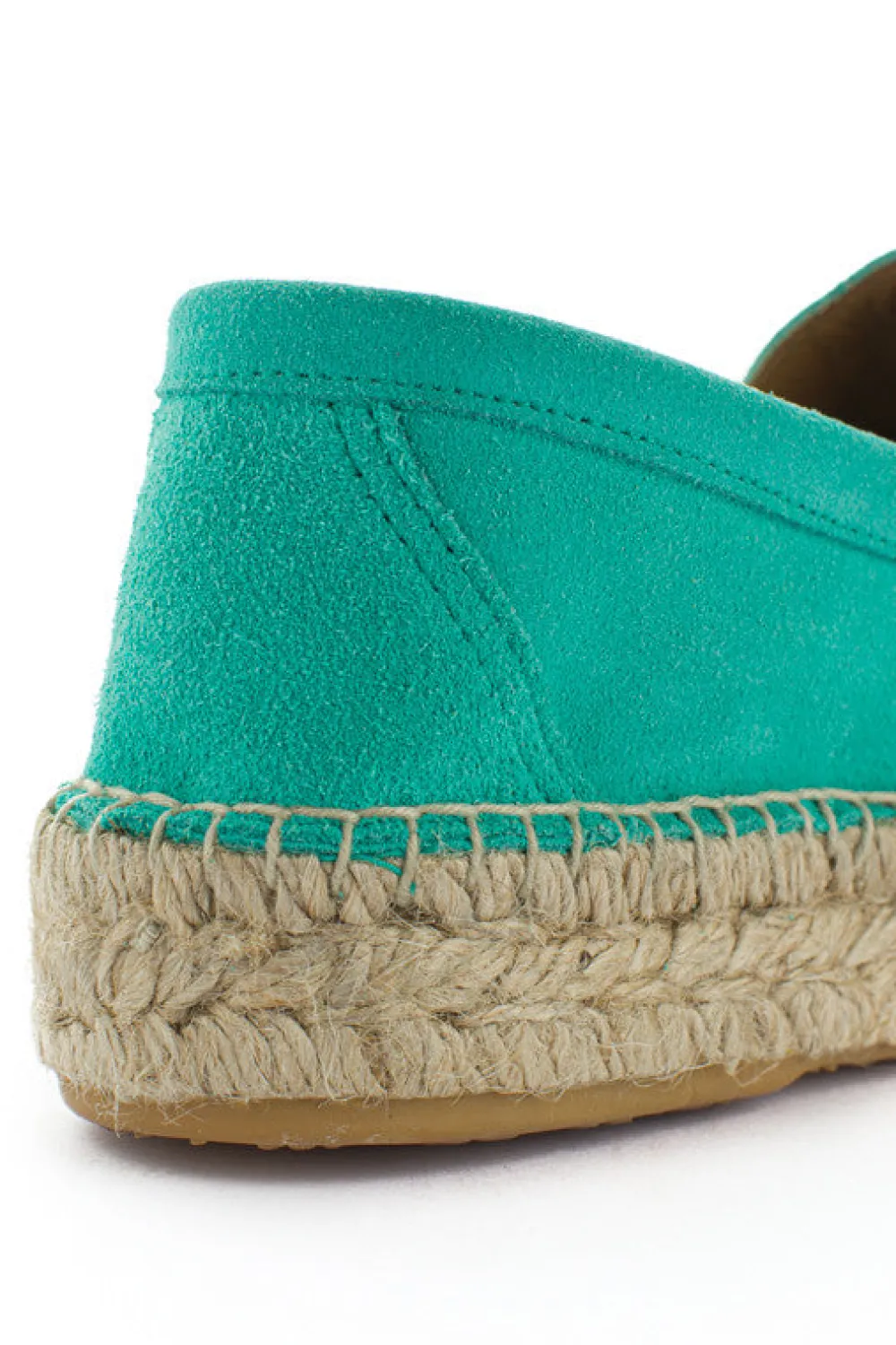 Abarca Shoes Alpargata Mocasín^Mocasín Piel Turquesa