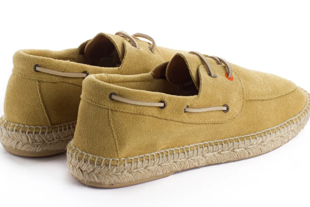 Abarca Shoes Alpargatas De Verano^Nautico Piel Beige 17
