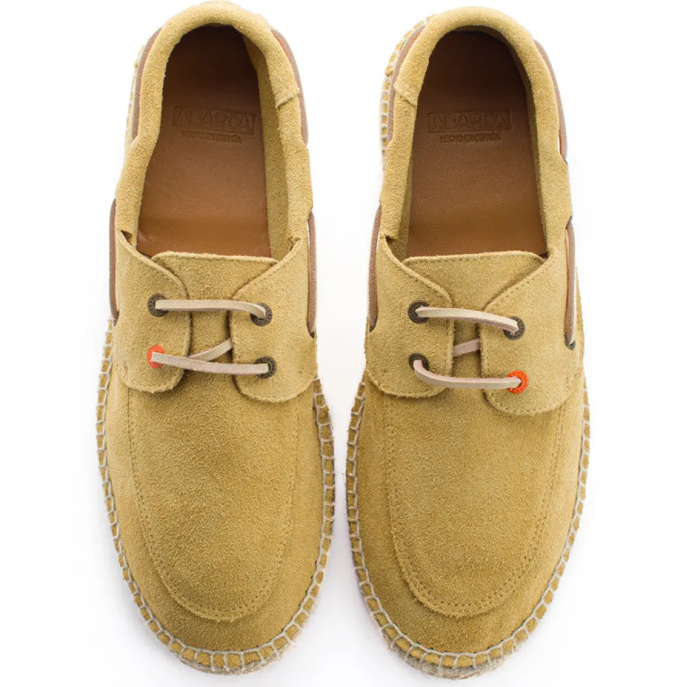 Abarca Shoes Alpargatas De Verano^Nautico Piel Beige 17