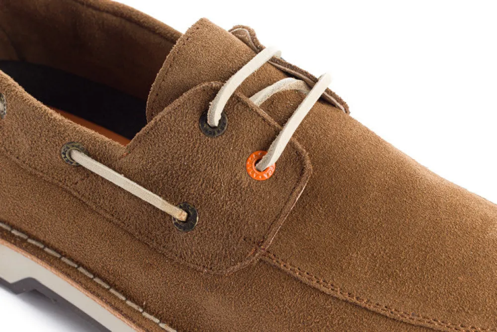 Abarca Shoes Nauticos^Nautico Piel Serraje Tierra