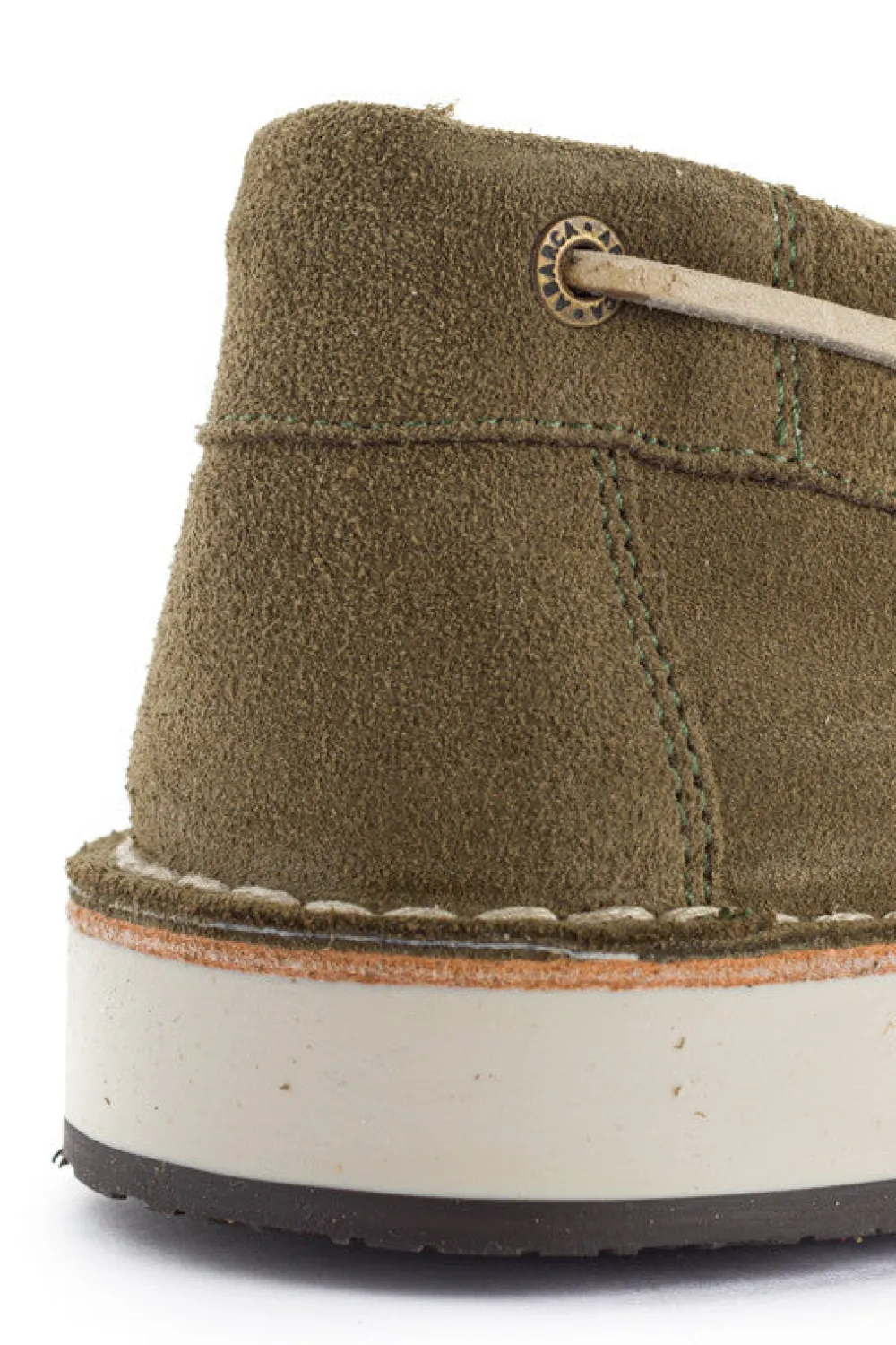 Abarca Shoes Zapatos De Piel^Nautico Piel Serraje Verde