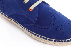Abarca Shoes Alpargatas De Verano^Oxford Piel Marino 17