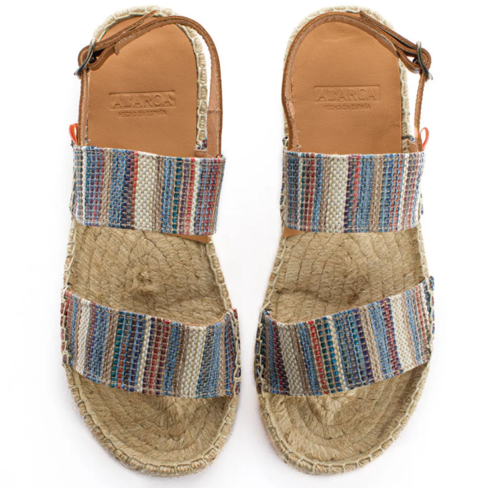 Abarca Shoes Sandalias Yute^Pascale Mayoral Azul Sandalias De Yute