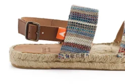 Abarca Shoes Sandalias Yute^Pascale Mayoral Azul Sandalias De Yute