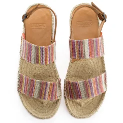 Abarca Shoes Sandalias Yute^Pascale Mayoral Naranja Sandalias De Yute