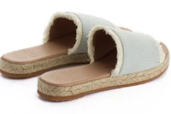 Abarca Shoes Sandalias Yute^Sandalias De Yute Santorini Unisex Color Celeste