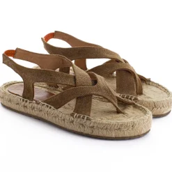 Abarca Shoes Alpargatas De Verano^Sandalias De Yute Terra Formentera Cuero