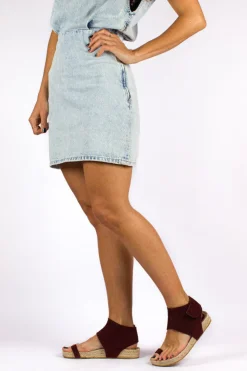 Abarca Shoes Sandalias Yute^Sandalias Piel Ibiza Granate