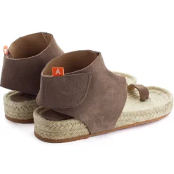 Abarca Shoes Alpargatas De Verano^Sandalias Piel Ibiza Topo